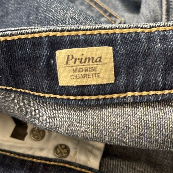 AG Women’s Prima Mid-Rise Cigarette Jeans - Picture 8 of 10